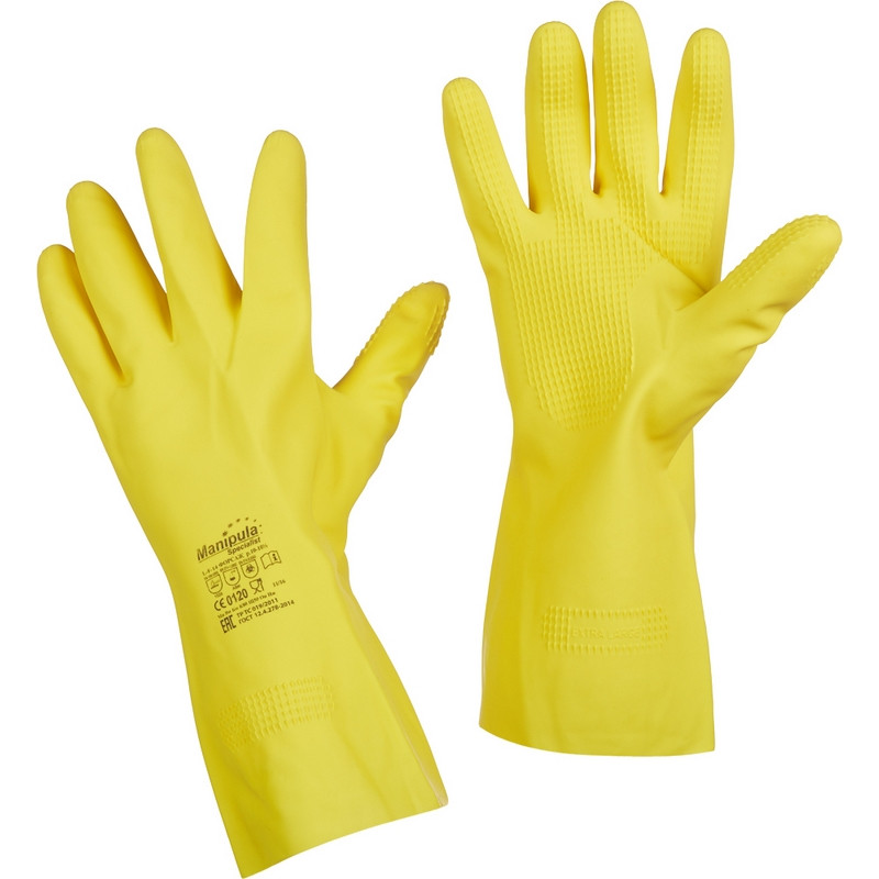 Перчатки защитные латекс Manipula ФОРСАЖ (L-F-14/CG-946) р.9-9.5 (L),ПС