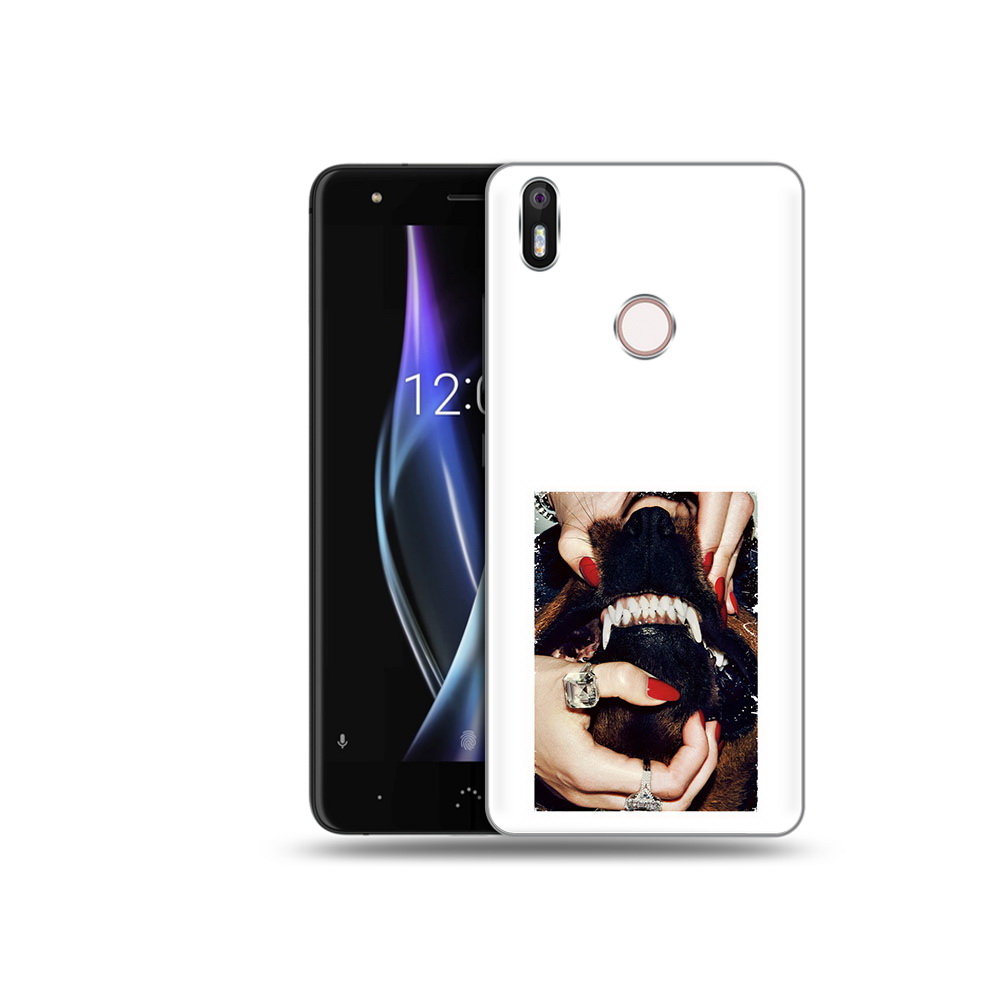 

Чехол MyPads Tocco для BQ Aquaris X маникюр, Прозрачный, Tocco