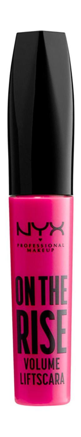 фото Тушь для ресниц nyx professional makeup on the rise travel size черная, 5 мл