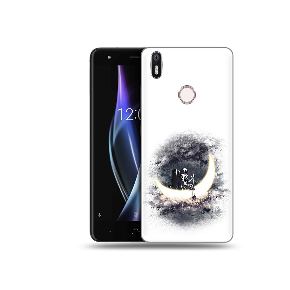 

Чехол MyPads Tocco для BQ Aquaris X лунный путешественник, Прозрачный, Tocco