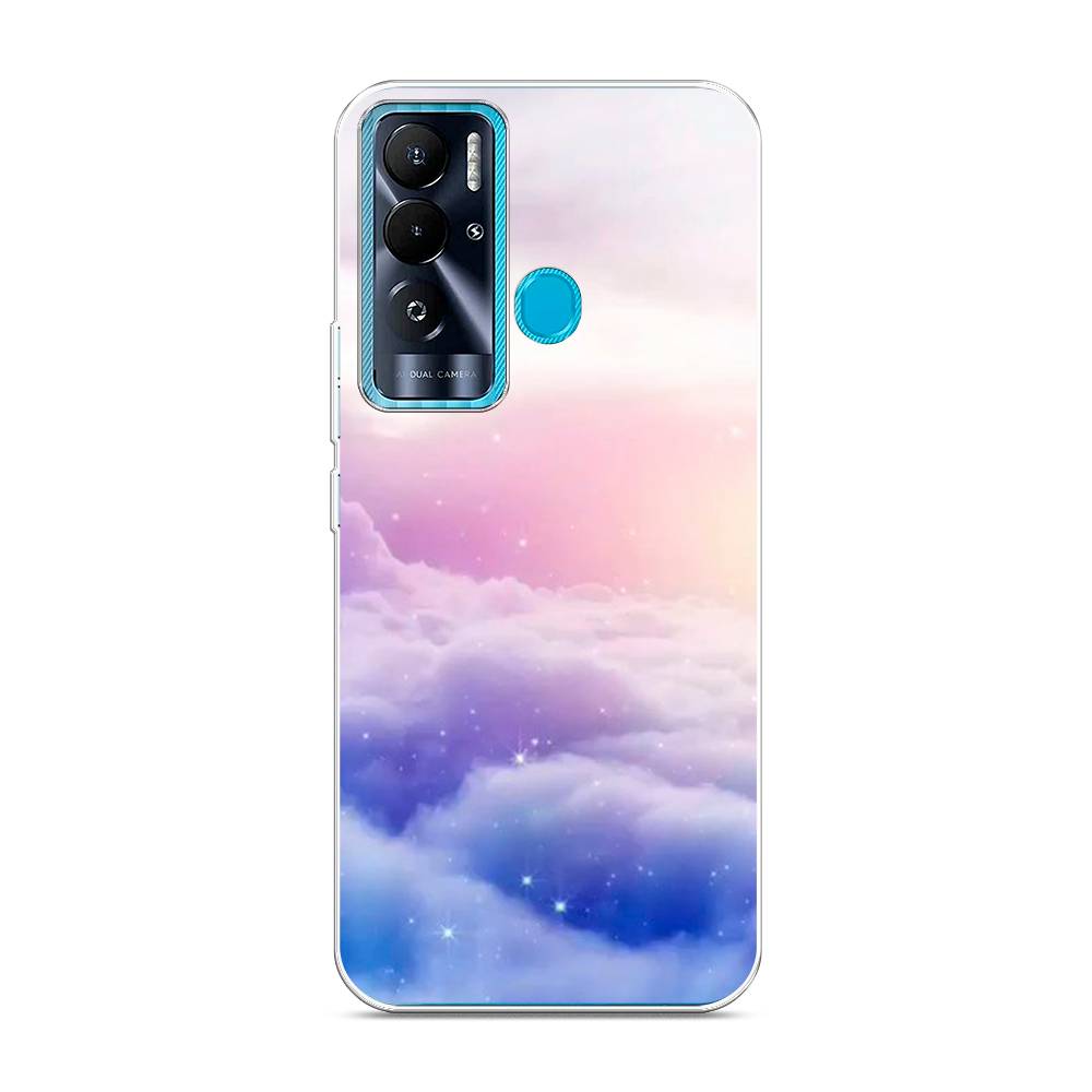 

Чехол на Tecno Pova Neo "Небеса", Голубой;белый;розовый, 302150-2