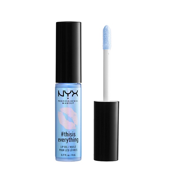 фото Бальзам для губ nyx professional makeup #thisiseverything lip oil 02 sheer sky blue, 8 мл