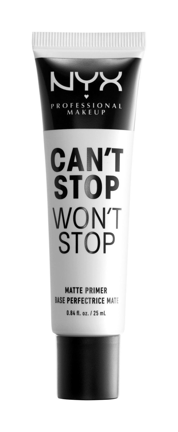 

Праймер для лица NYX Professional MakeUp Can't Stop Won't Stop Матирующий, 25 мл