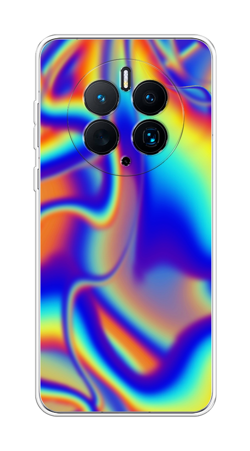 

Чехол на Huawei Mate 50 Pro "Яркая голограмма", Разноцветный, 6109950-3