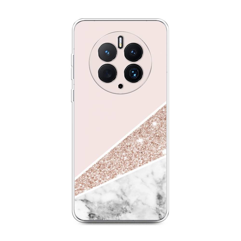 

Чехол для Huawei Mate 50 Pro "Блестящий розовый мрамор", 6109950-3