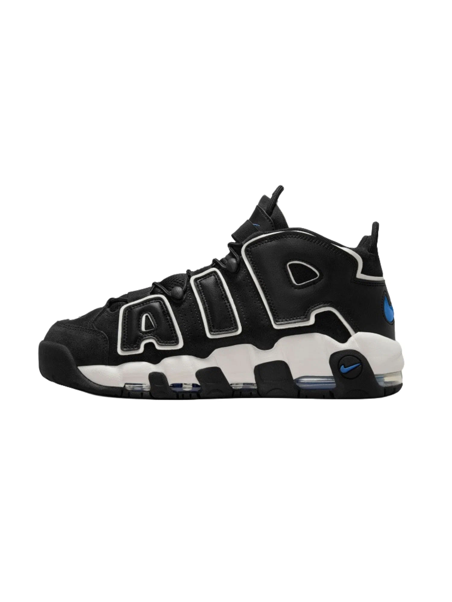 

Кроссовки мужские Nike Air More Uptempo 96 черные 8 US, Черный, Air More Uptempo 96