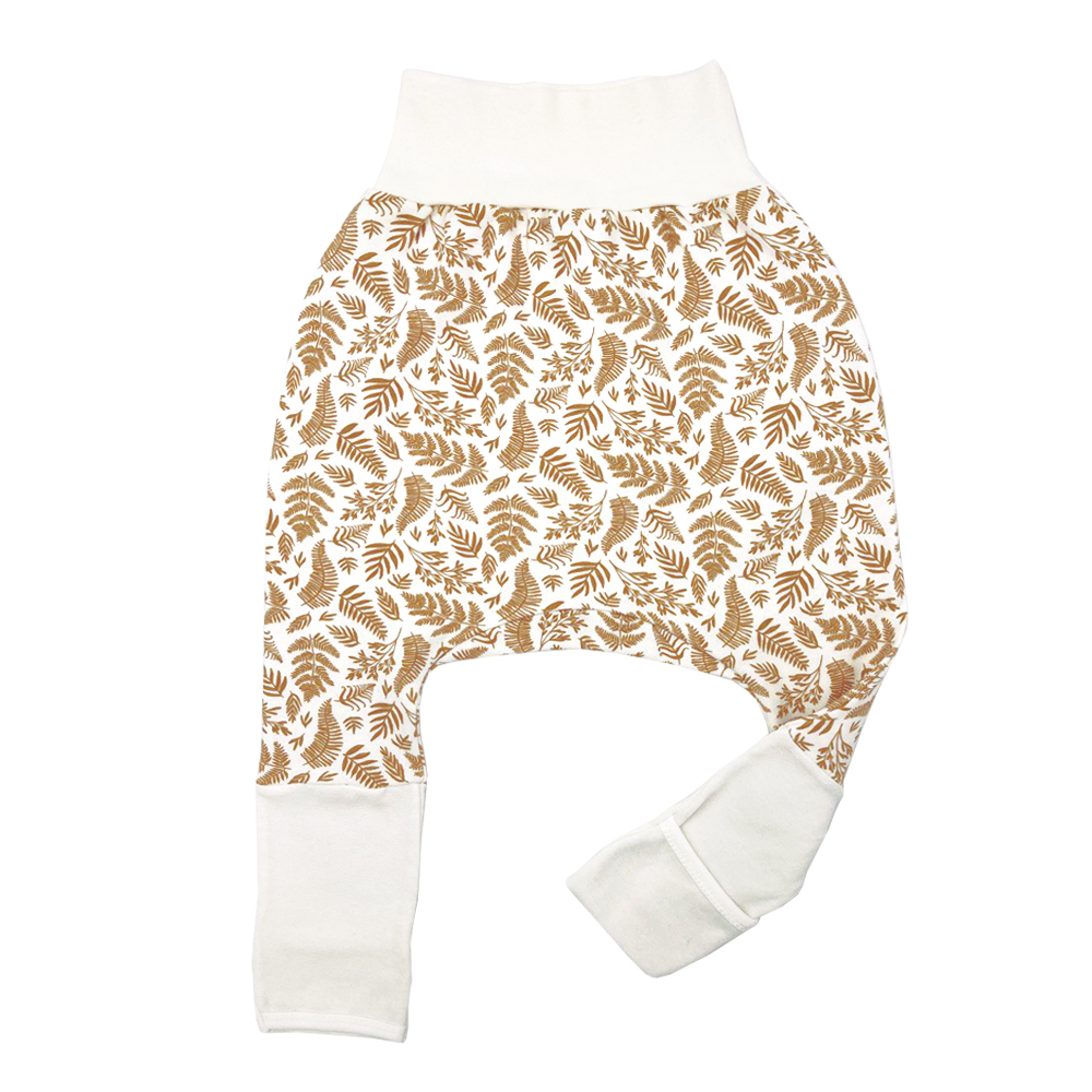 фото Пижама детская olant baby штанишки цв. белый; коричневый р. 62