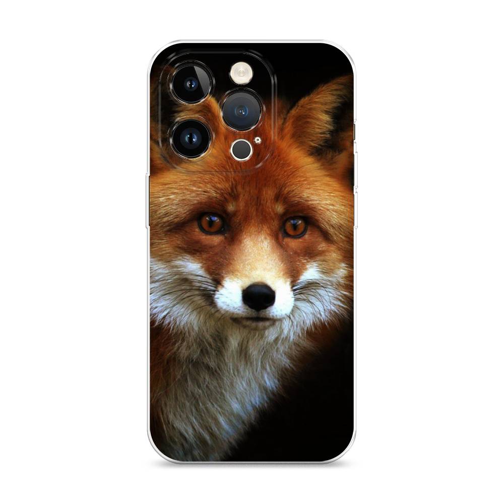 

Чехол на Apple iPhone 14 Pro "Лиса 2", Оранжевый;черный;серый, 15250-1