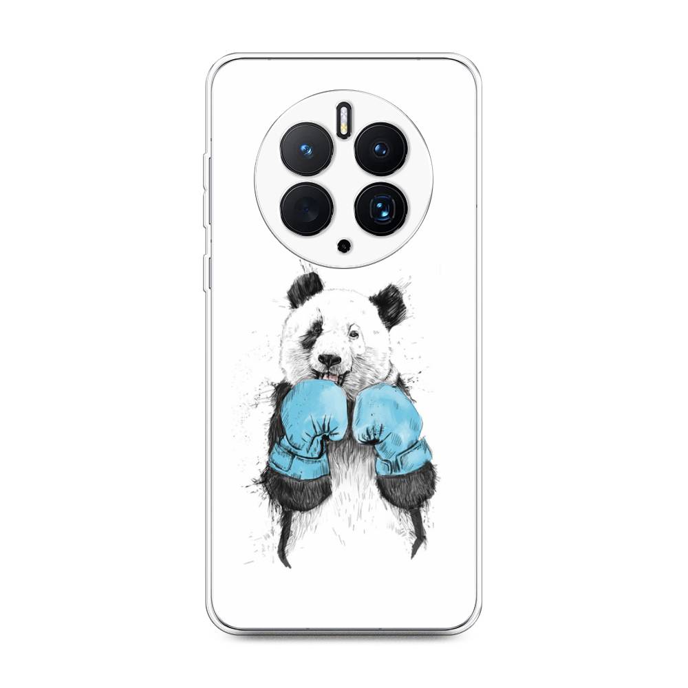 

Чехол для Huawei Mate 50 Pro "Панда боксер", Голубой;белый;серый, 6109950-1