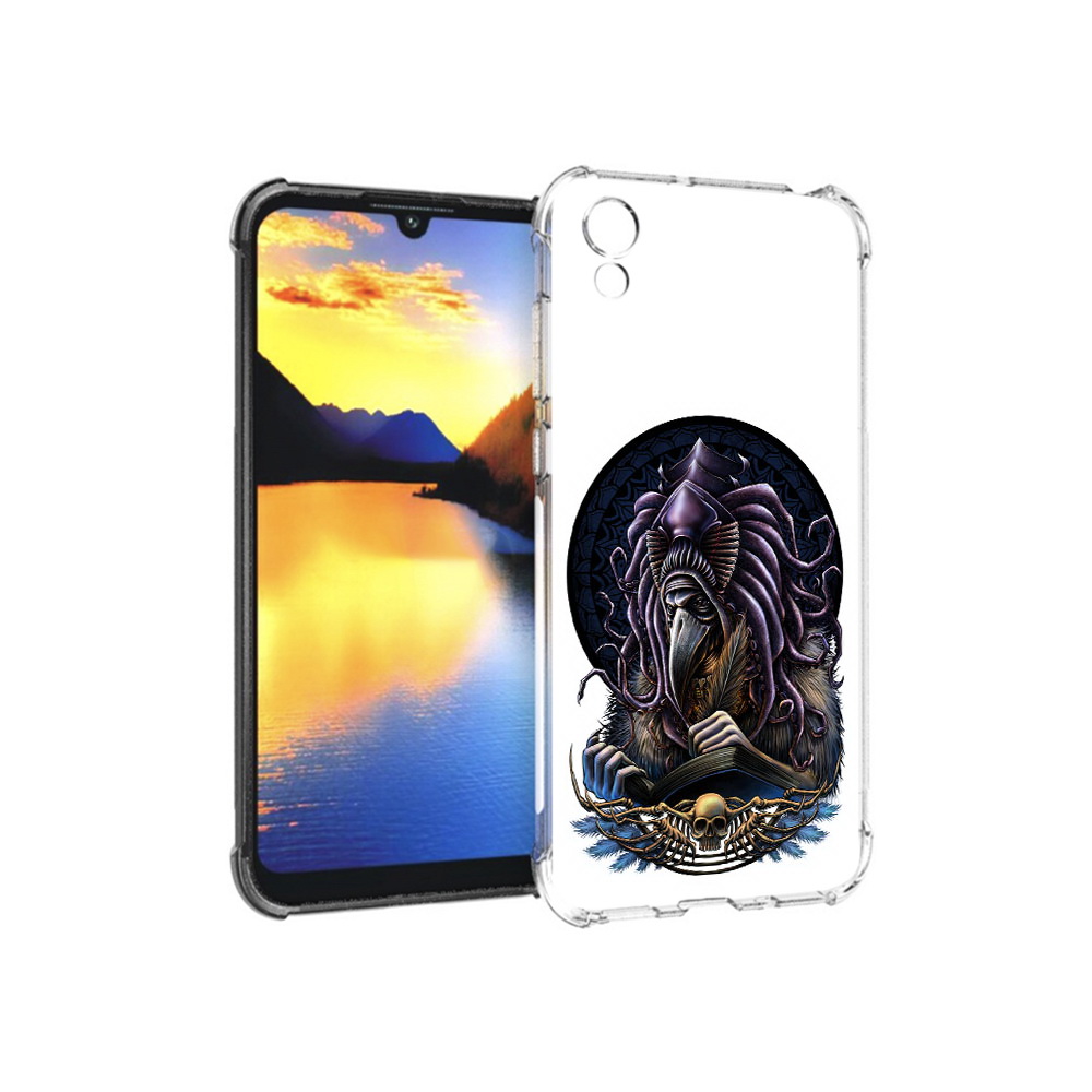 

Чехол MyPads Tocco для Huawei Y5 умный ворон, Прозрачный, Tocco