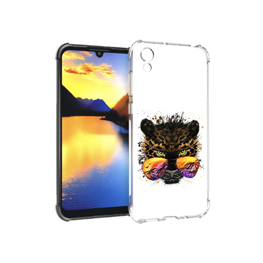 

Чехол MyPads Tocco для Huawei Y5 тропический леопард, Прозрачный, Tocco