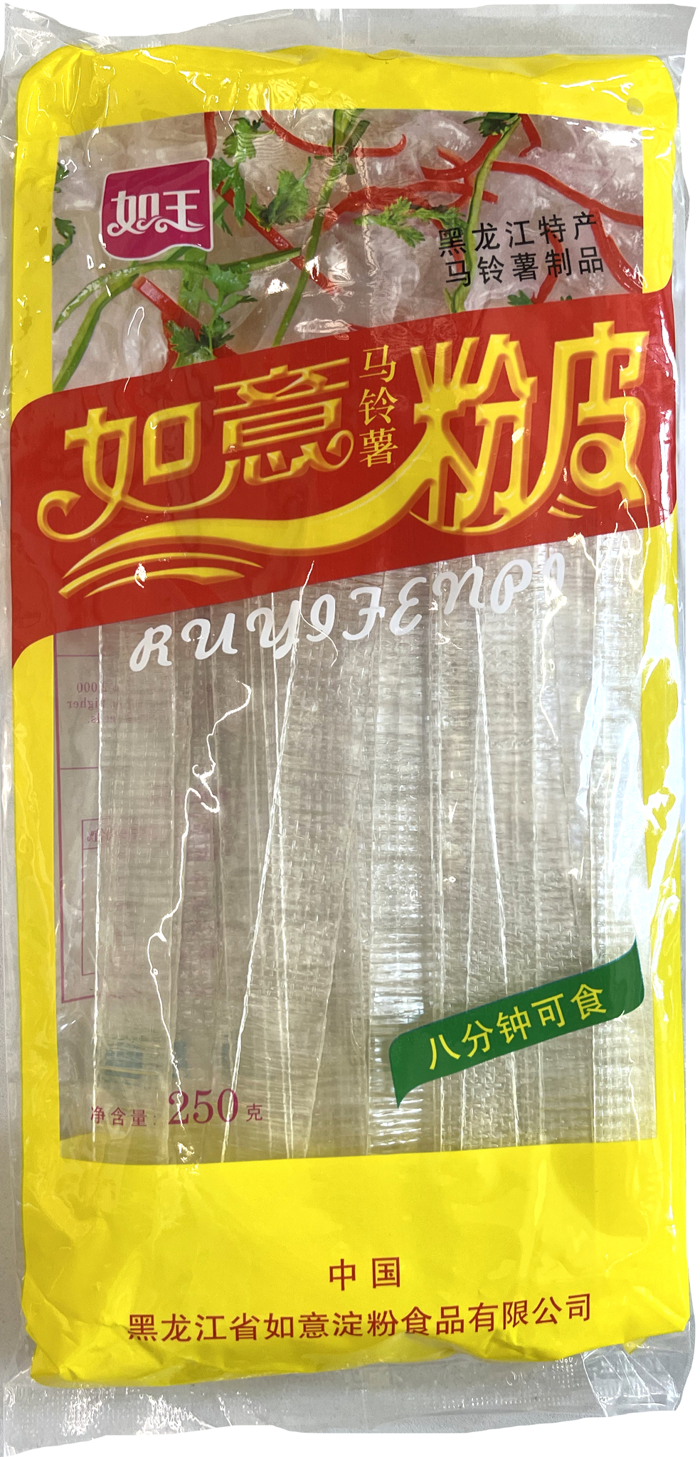 Лапша стеклянная Ruyi Potato Starch Sheet 250 г