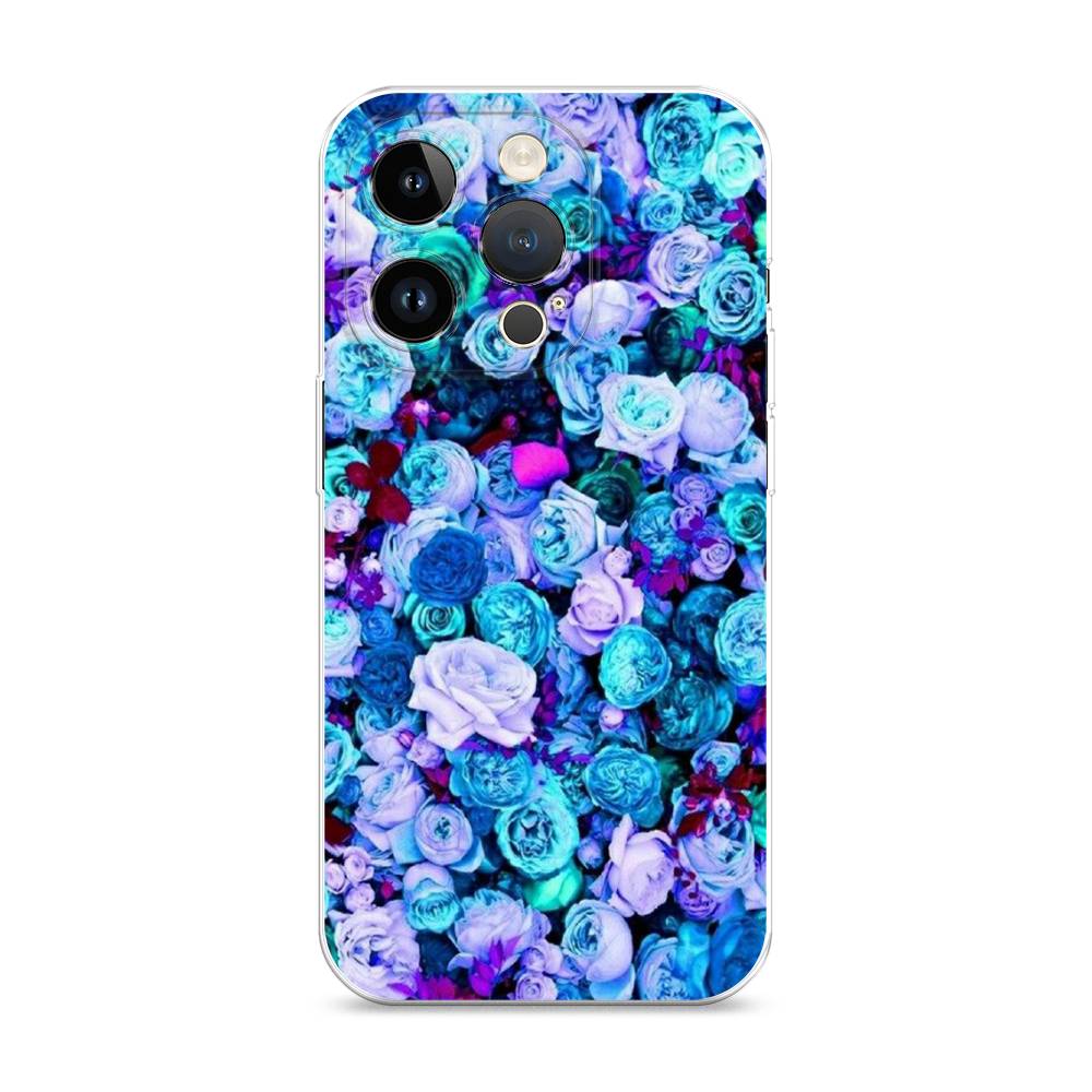 

Чехол для Apple iPhone 14 Pro "Цветочный ковер", Фиолетовый, 15250-2
