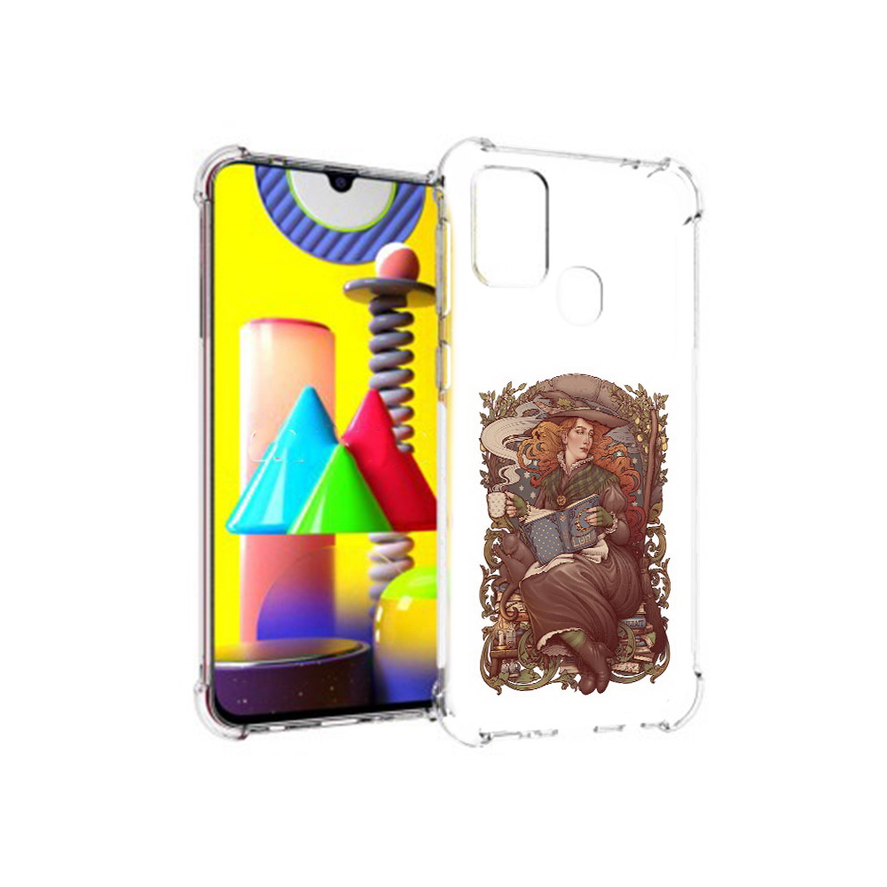 

Чехол MyPads Tocco для Samsung Galaxy M31 Женские_126 (PT147019.488.81), Прозрачный, Tocco