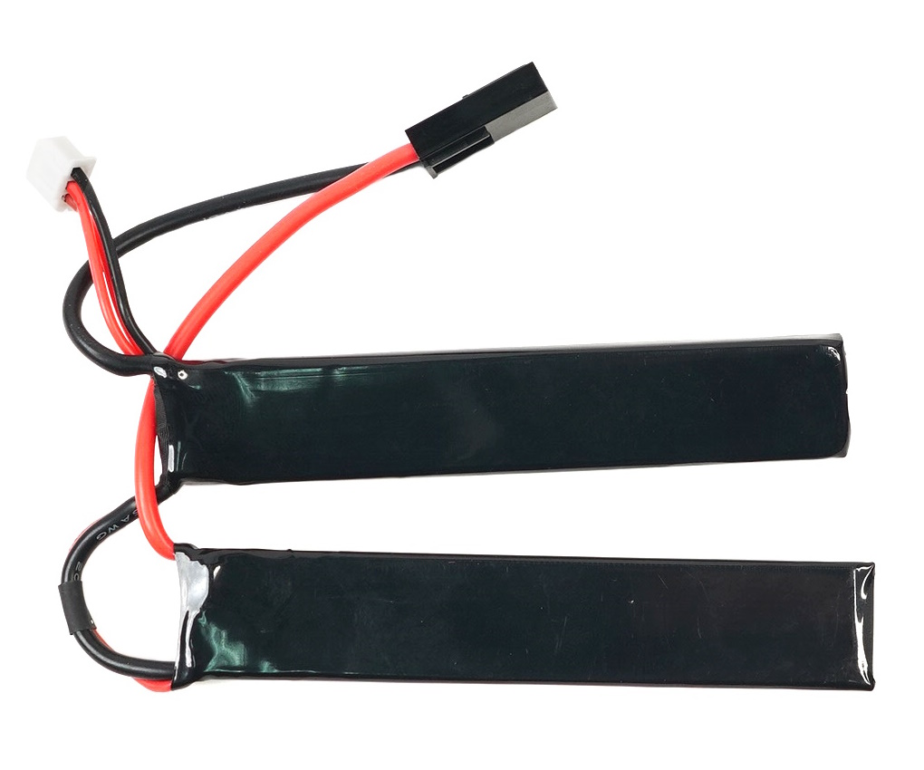 Аккумулятор BlueMAX Li-Po 7.4V 1250mah 20C Nunchuck, 2x 102x20x6 мм, BM-2006