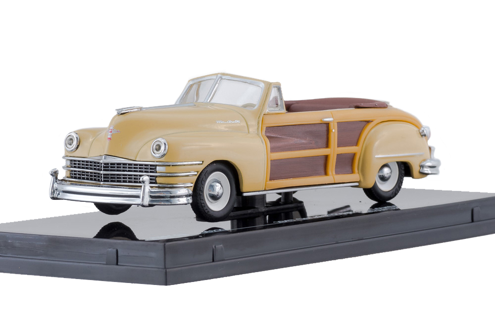 

Модель коллекционная VITESSE Chrysler town & country 1947 yellow lustre, Желтый