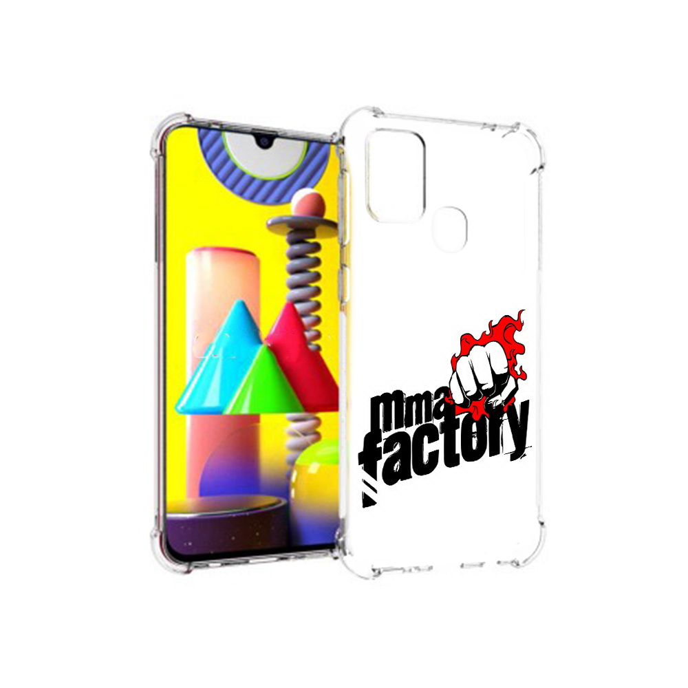 

Чехол MyPads Tocco для Samsung Galaxy M31 Единоборства ММА (PT147019.488.74), Прозрачный, Tocco