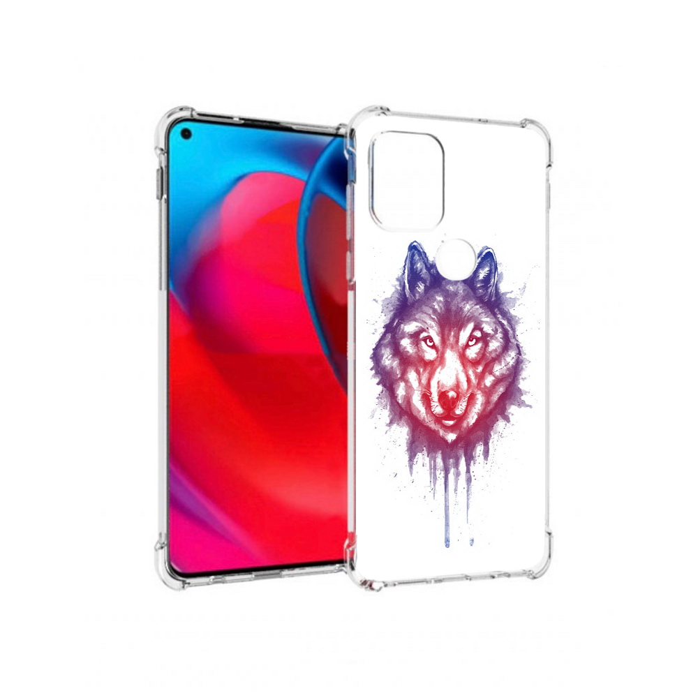 

Чехол MyPads Tocco для Motorola Moto G пушистый волк (PT227067.359.561), Прозрачный, Tocco