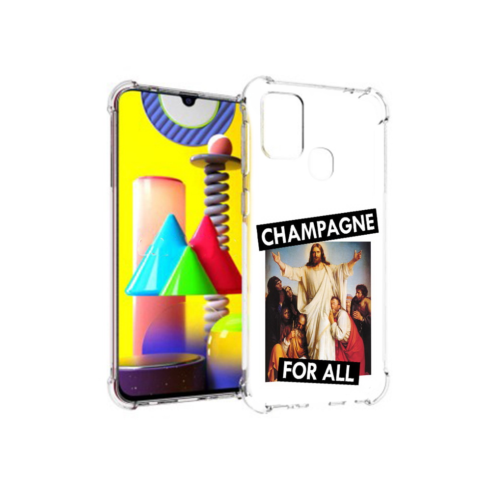 

Чехол MyPads Tocco для Samsung Galaxy M31 шампанское (PT147019.488.697), Прозрачный, Tocco