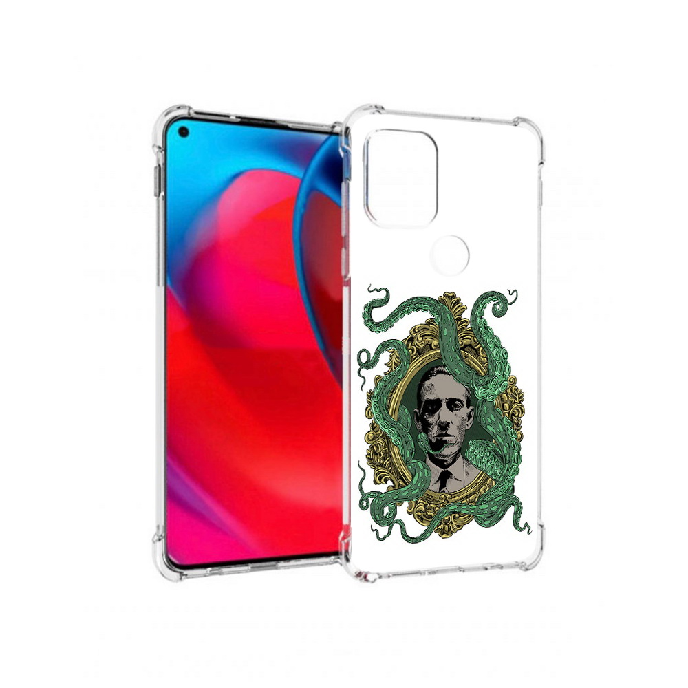 

Чехол MyPads Tocco для Motorola Moto G портрет с кракеном (PT227067.359.552), Прозрачный, Tocco