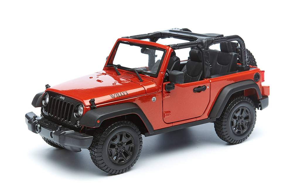 

Модель коллекционная MAISTO Jeep wrangler rubicon red / джип рэнглер рубикон красный
