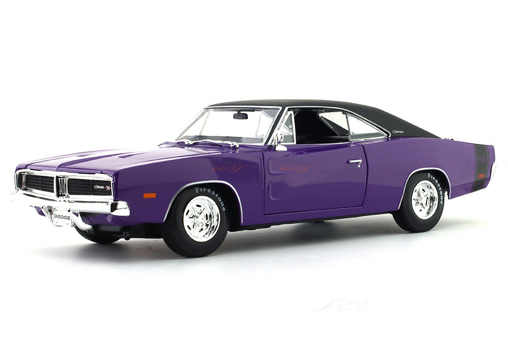 

Модель коллекционная MAISTO Dodge charger r/t 1969 violet / додж чарджер фиолетовый