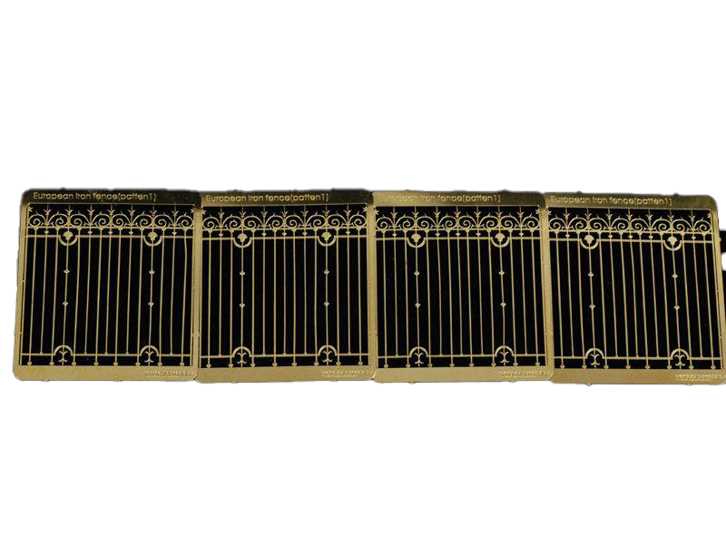 

Фототравление Voyager Model 1/72 для European Iron Fence Pattern 1 For All PE72013, Однотонный