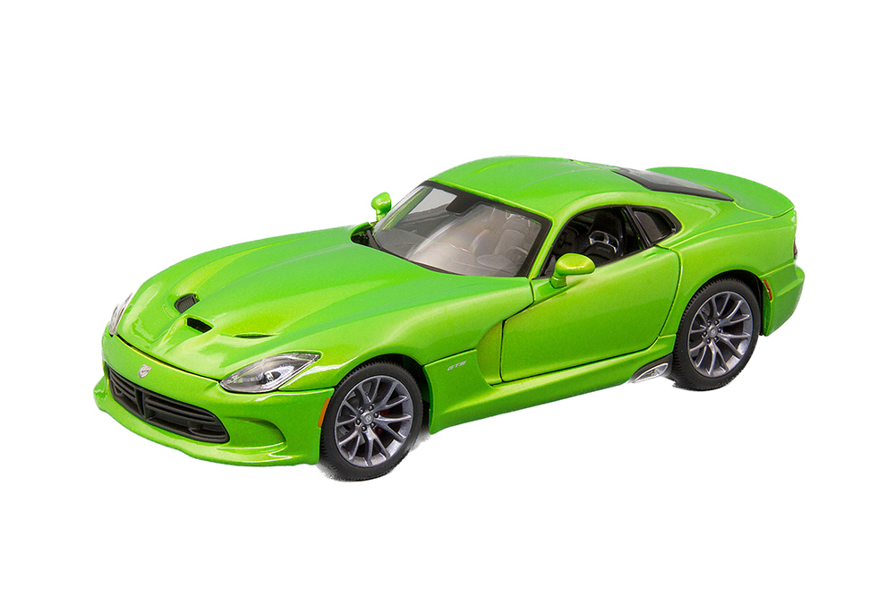

Модель коллекционная MAISTO Dodge viper gts srt coupe 2013 green / додж вайпер гтс зеленый