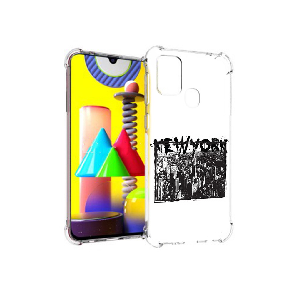 

Чехол MyPads Tocco для Samsung Galaxy M31 че (PT147019.488.671), Прозрачный, Tocco