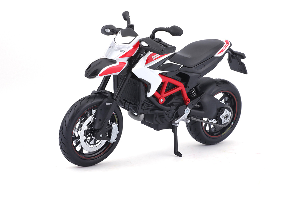 

Модель коллекционная MAISTO Ducati hypermotoard sp / мотоцикл дукати (длина 18 см), Белый