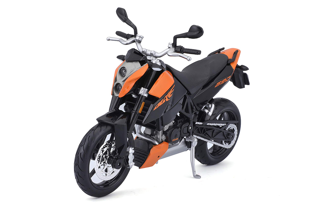 

Модель коллекционная MAISTO Ktm 690 duke / мотоцикл ктм дюк (длина 18 см), Оранжевый