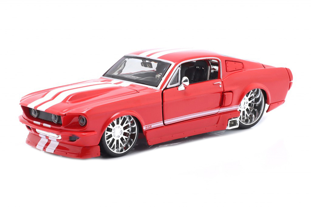 

Модель коллекционная MAISTO Ford mustang gt classic muscle 1967 red / форд мустанг красный