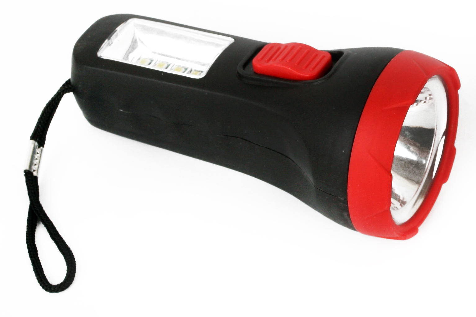 

Фонарь Черный 1+4Smd Led2 Реж1Xr6Пластблистпакет Ultraflash 14253
