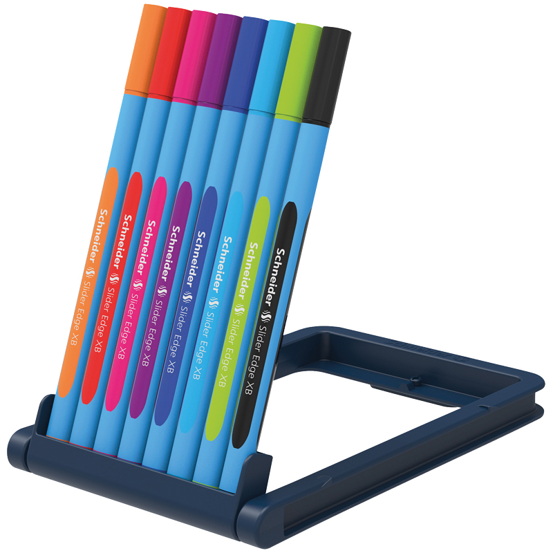 

Набор шариковых ручек Schneider Slider Edge (0.7мм, 8 цветов) 8шт., 10 уп. (152279)