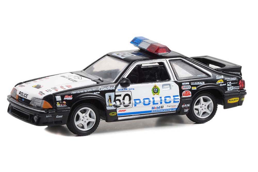 

Модель коллекционная GREENLIGHT Ford mustang lx "edmonton police canada" 1993, Черный