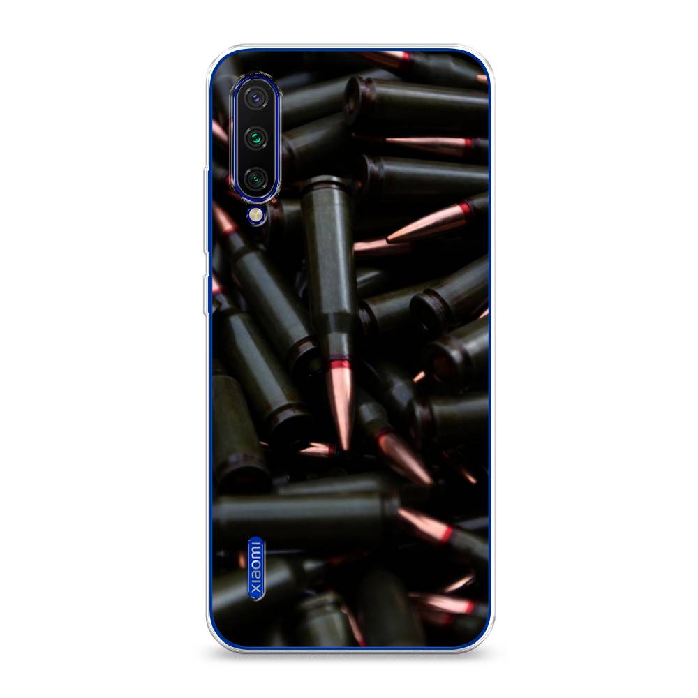 

Чехол Awog на Xiaomi Mi CC9E/Mi A3 "Пули черные", Разноцветный, 36050-5