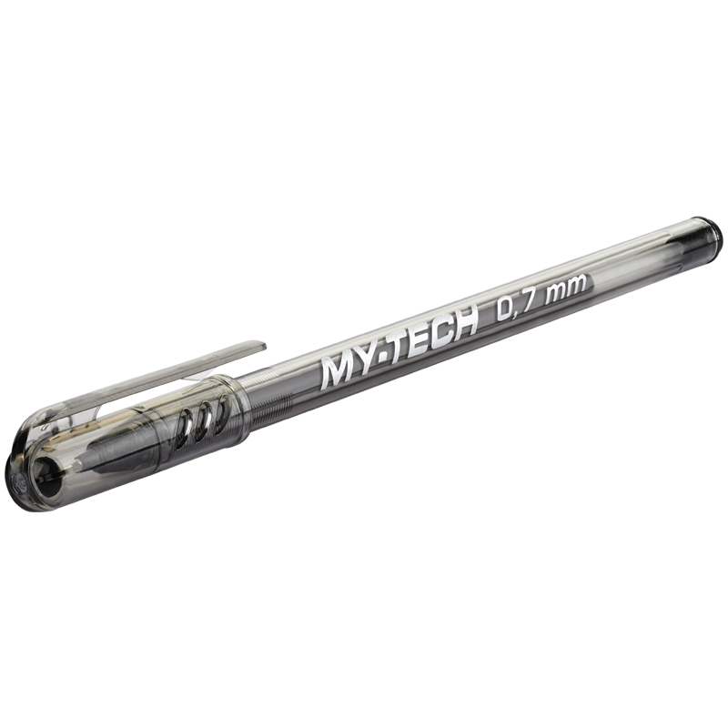 

Ручка шариковая Pensan My-Tech (0,7мм, черный чернил, игольчатый стержень, масляная) 25шт