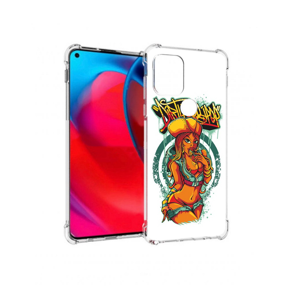 

Чехол MyPads Tocco для Motorola Moto G нарисованная девушка комикс (PT227067.359.500), Прозрачный, Tocco