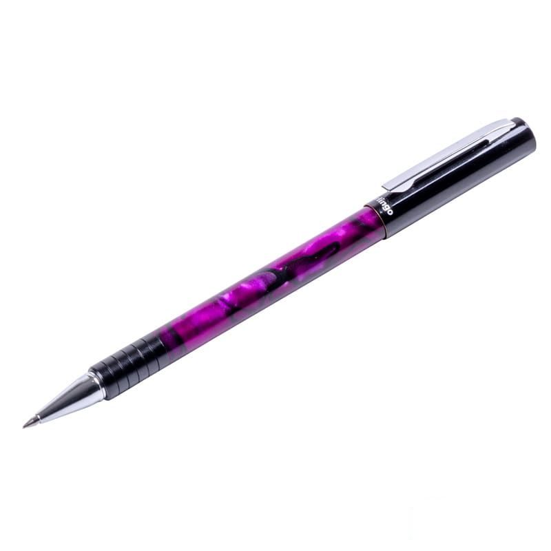 Ручка шариковая подарочная Berlingo Fantasy (0,5мм, синий, корпус фиолетовый акрил) 24шт