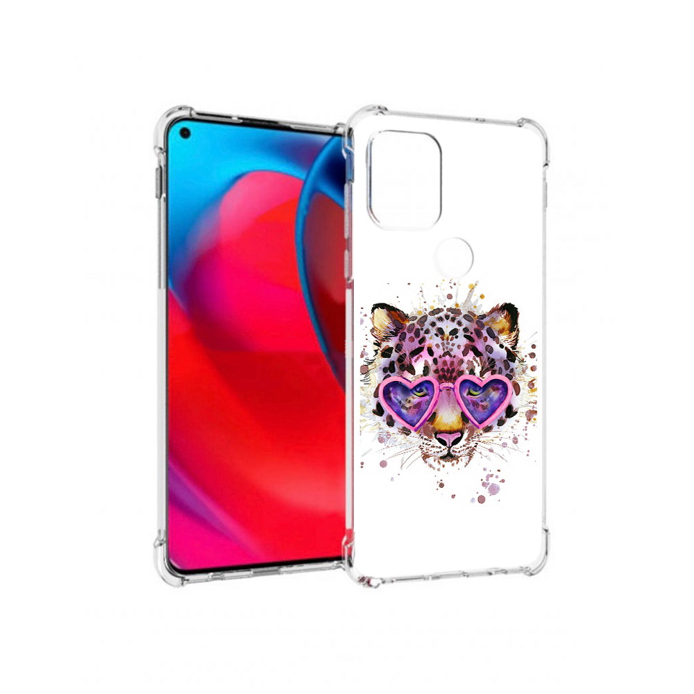 

Чехол MyPads Tocco для Motorola Moto G модный леопард (PT227067.359.480), Прозрачный, Tocco