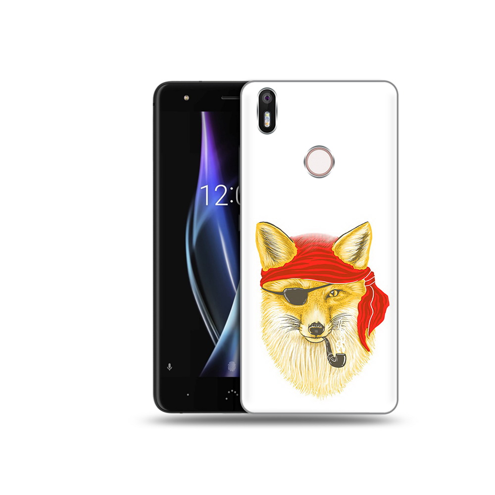 

Чехол MyPads Tocco для BQ Aquaris X лиса-пират, Прозрачный, Tocco