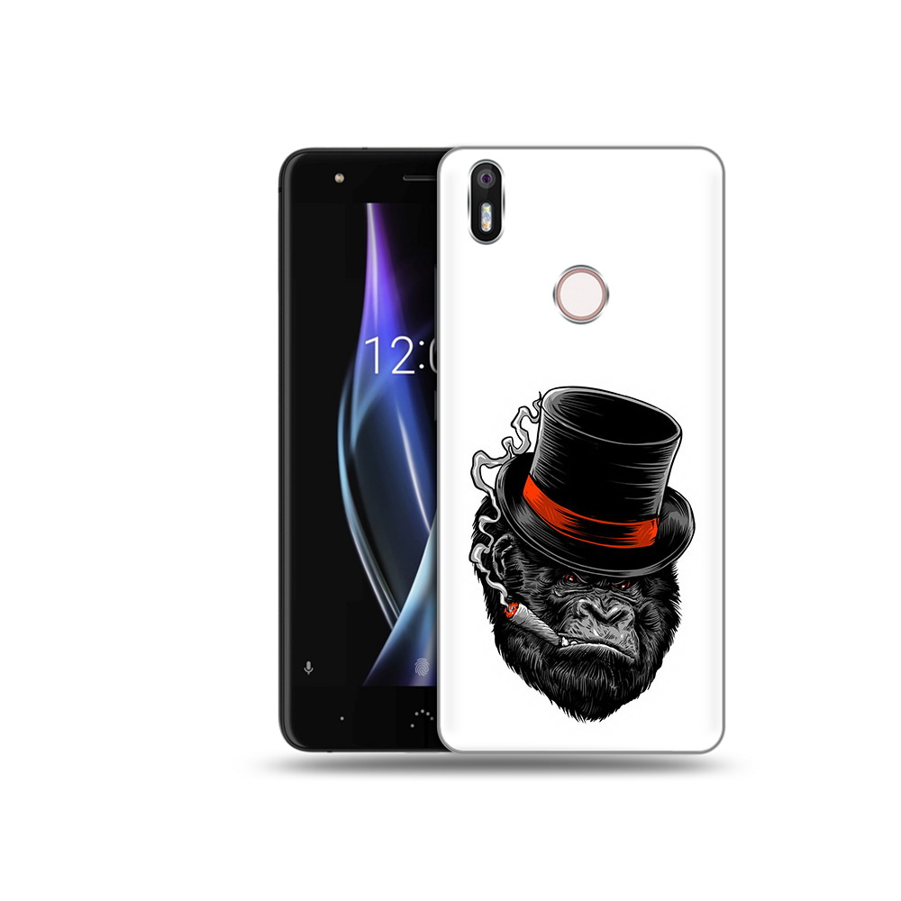 

Чехол MyPads Tocco для BQ Aquaris X дизайнерская горилла, Прозрачный, Tocco