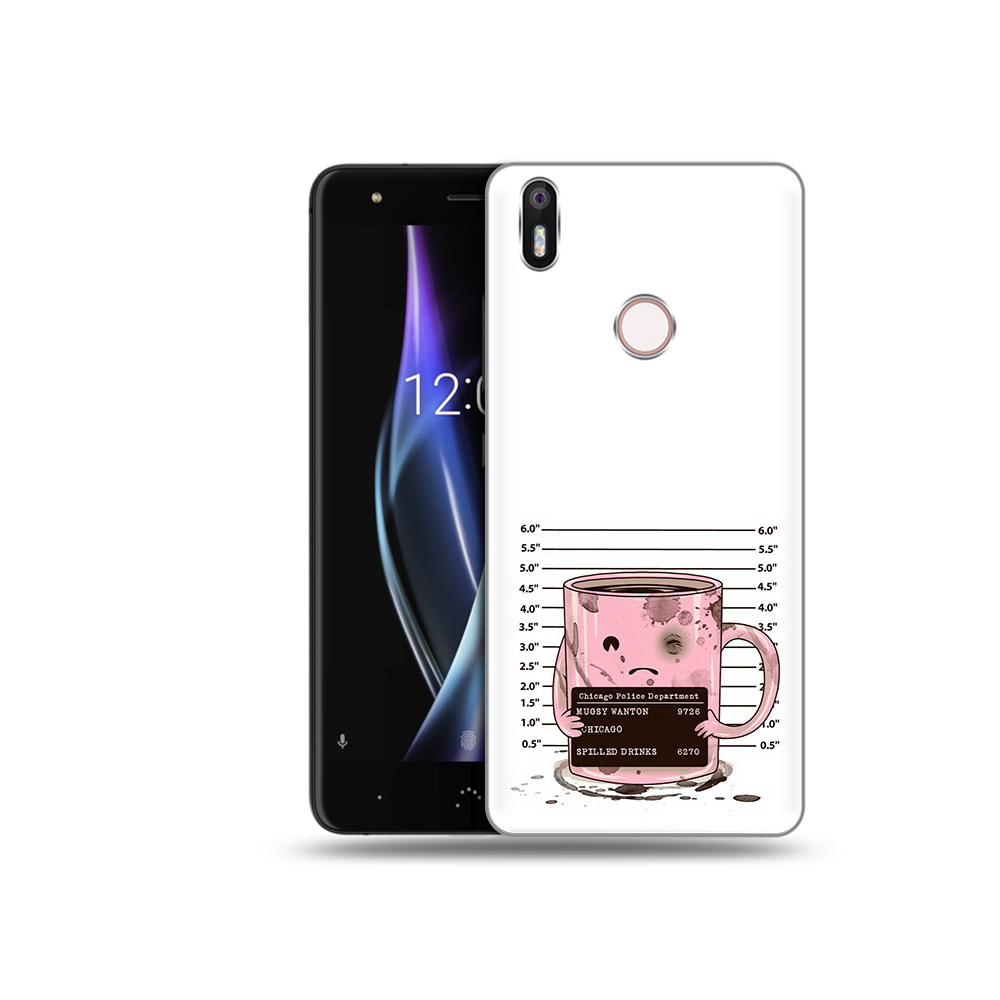 

Чехол MyPads Tocco для BQ Aquaris X кружка, Прозрачный, Tocco