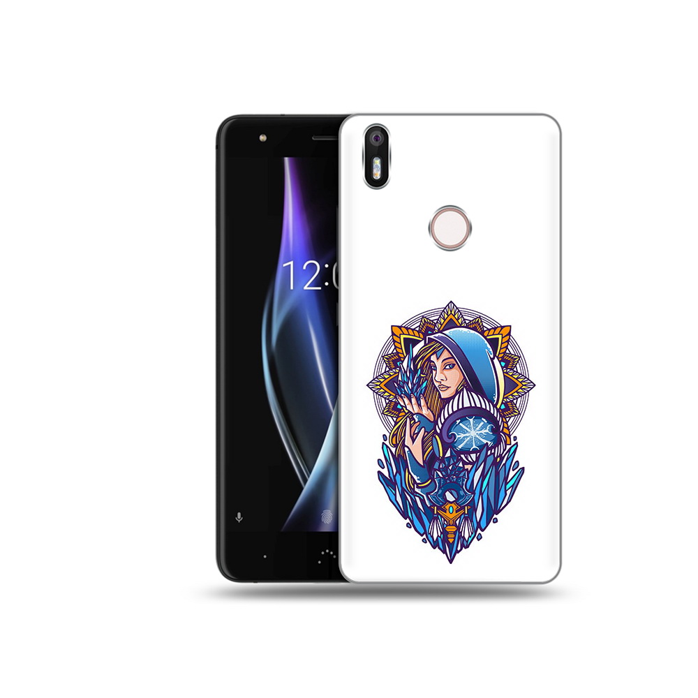 

Чехол MyPads Tocco для BQ Aquaris X кристал мейден дота 2, Прозрачный, Tocco