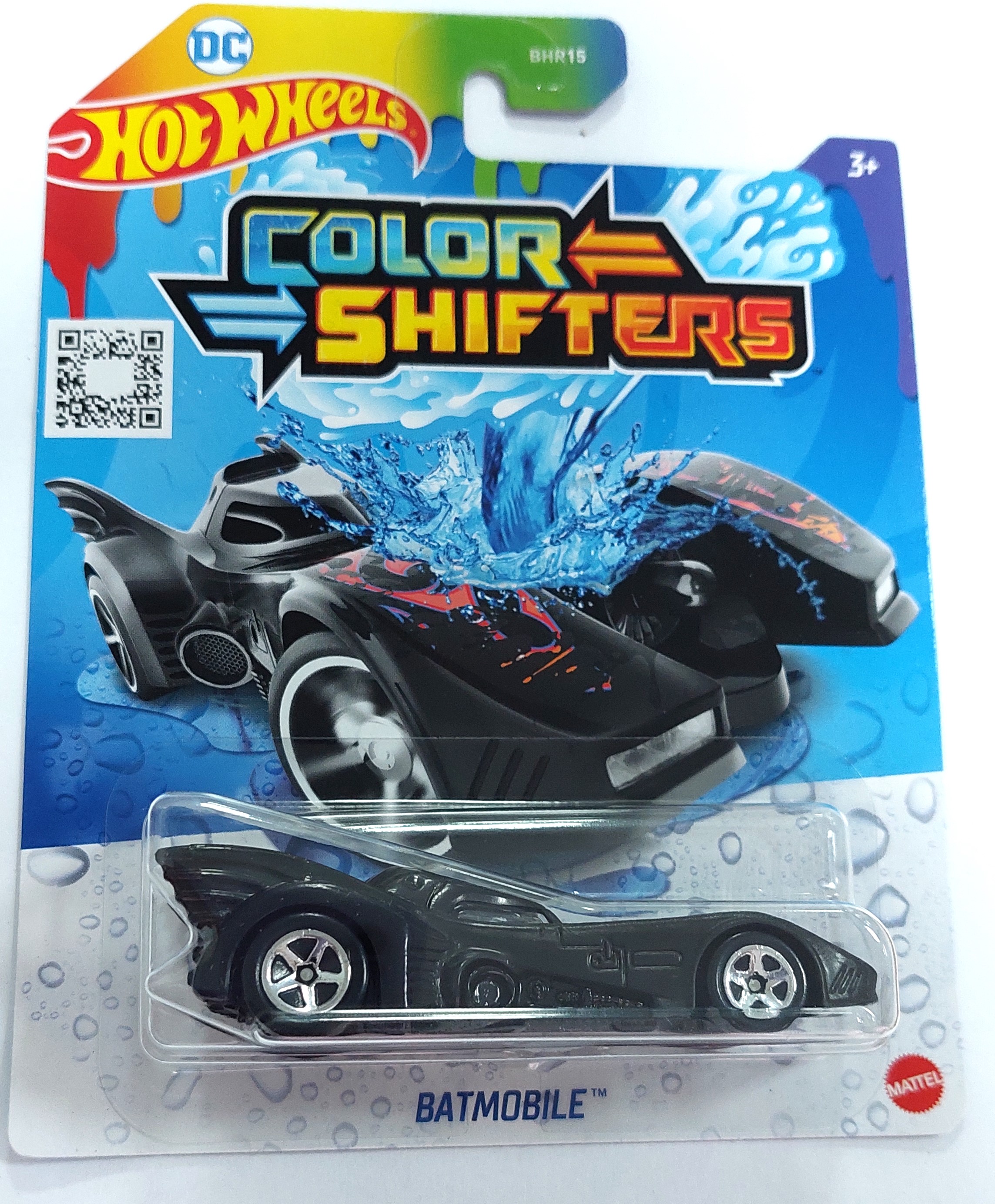 Машинка Hot Wheels BHR15 Color Shifters Batmobile, GBF30-LA15 машинка hot wheels color shifters fish d
