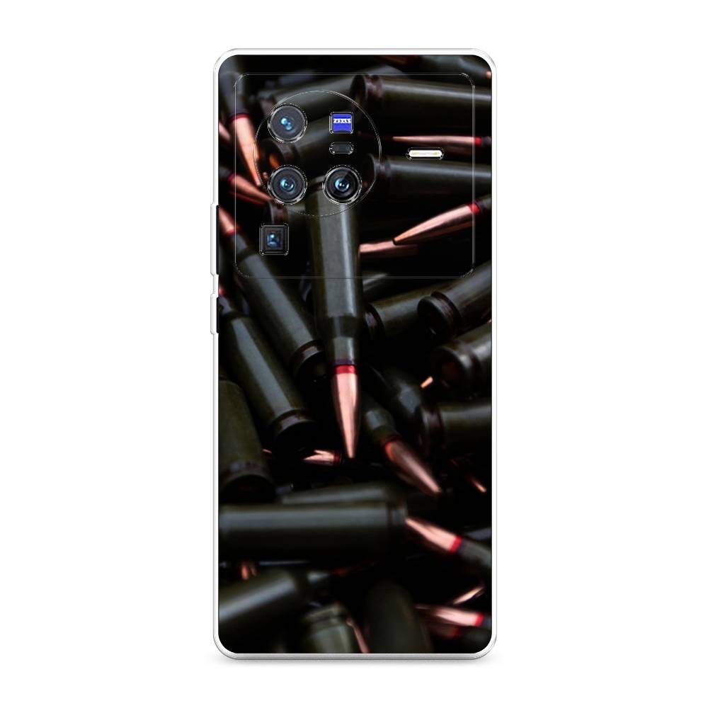 

Чехол Awog на Vivo X80 Pro "Пули черные", Разноцветный, 266650-5