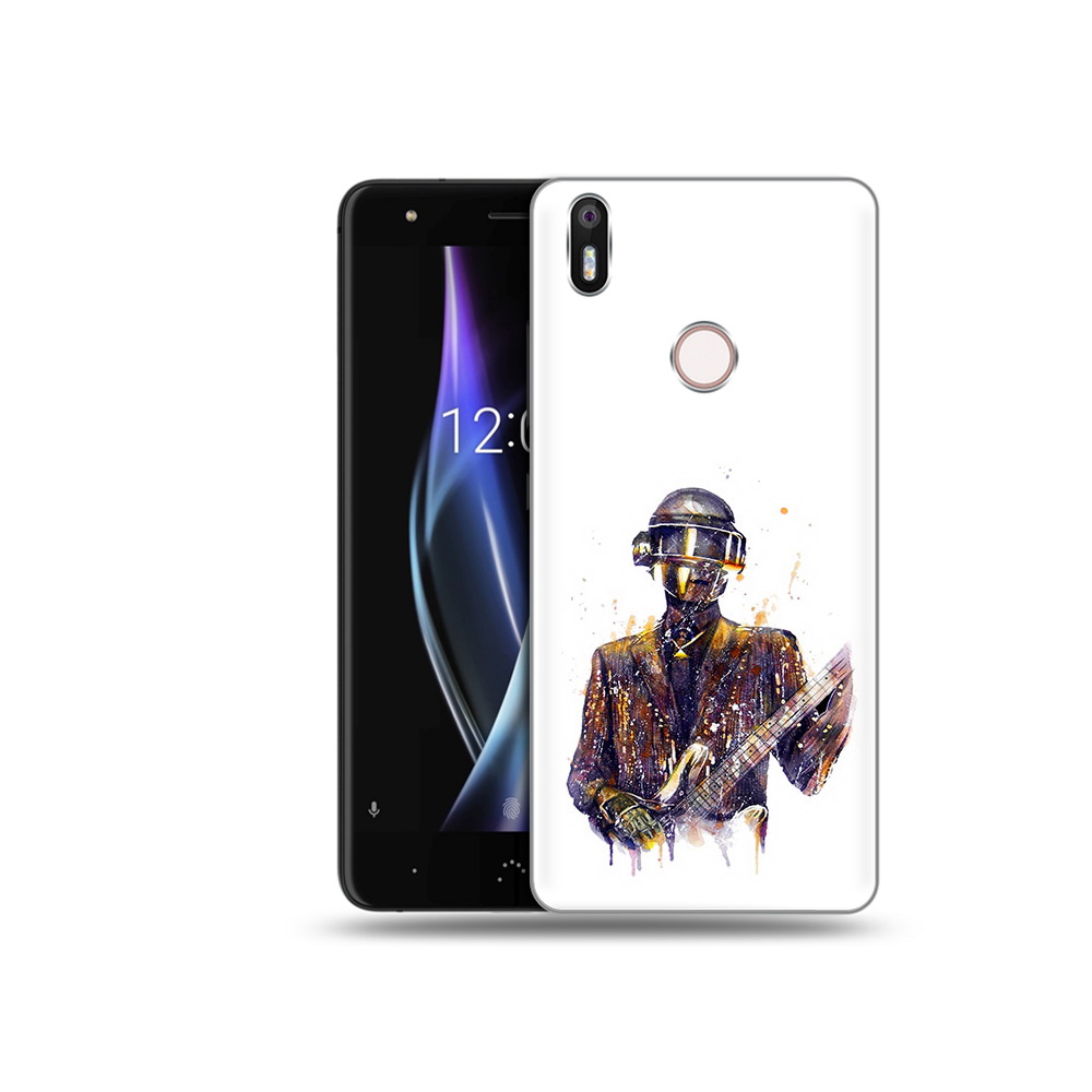 

Чехол MyPads Tocco для BQ Aquaris X космо-гитарист, Прозрачный, Tocco