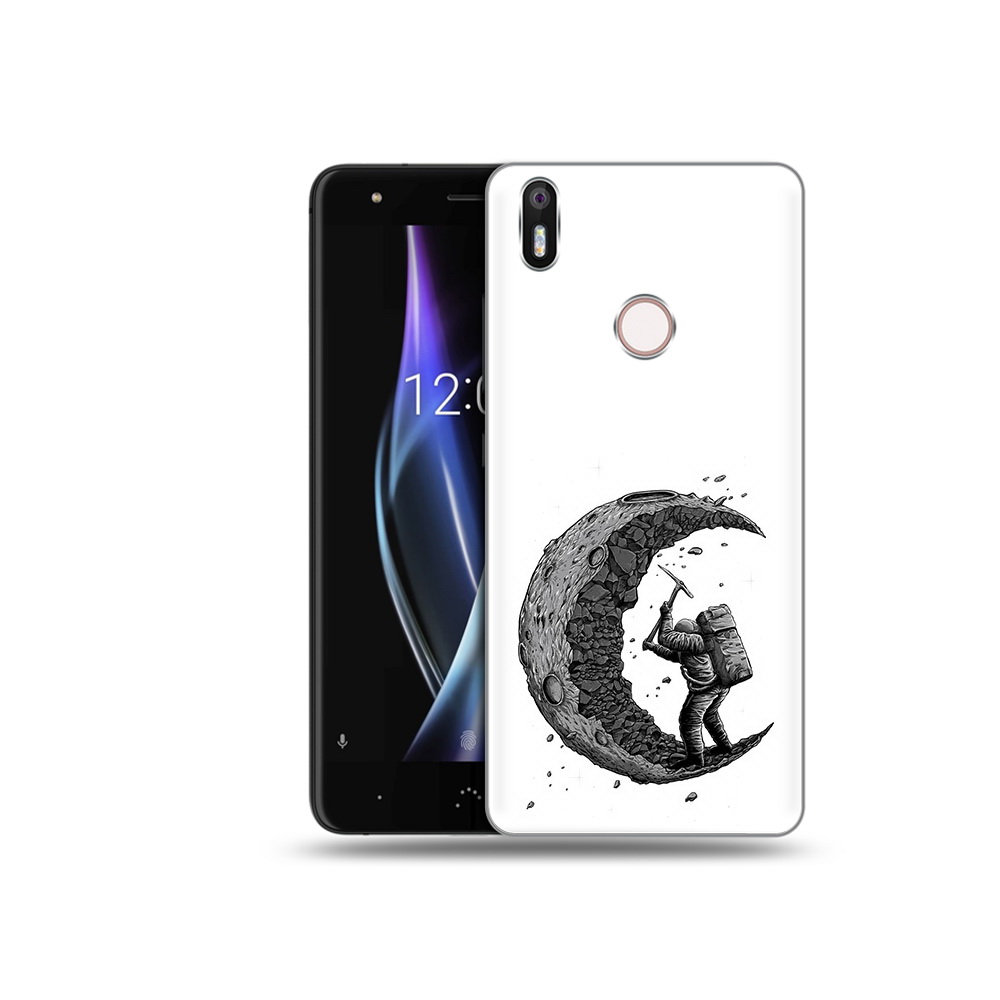 

Чехол MyPads Tocco для BQ Aquaris X камненная луна, Прозрачный, Tocco