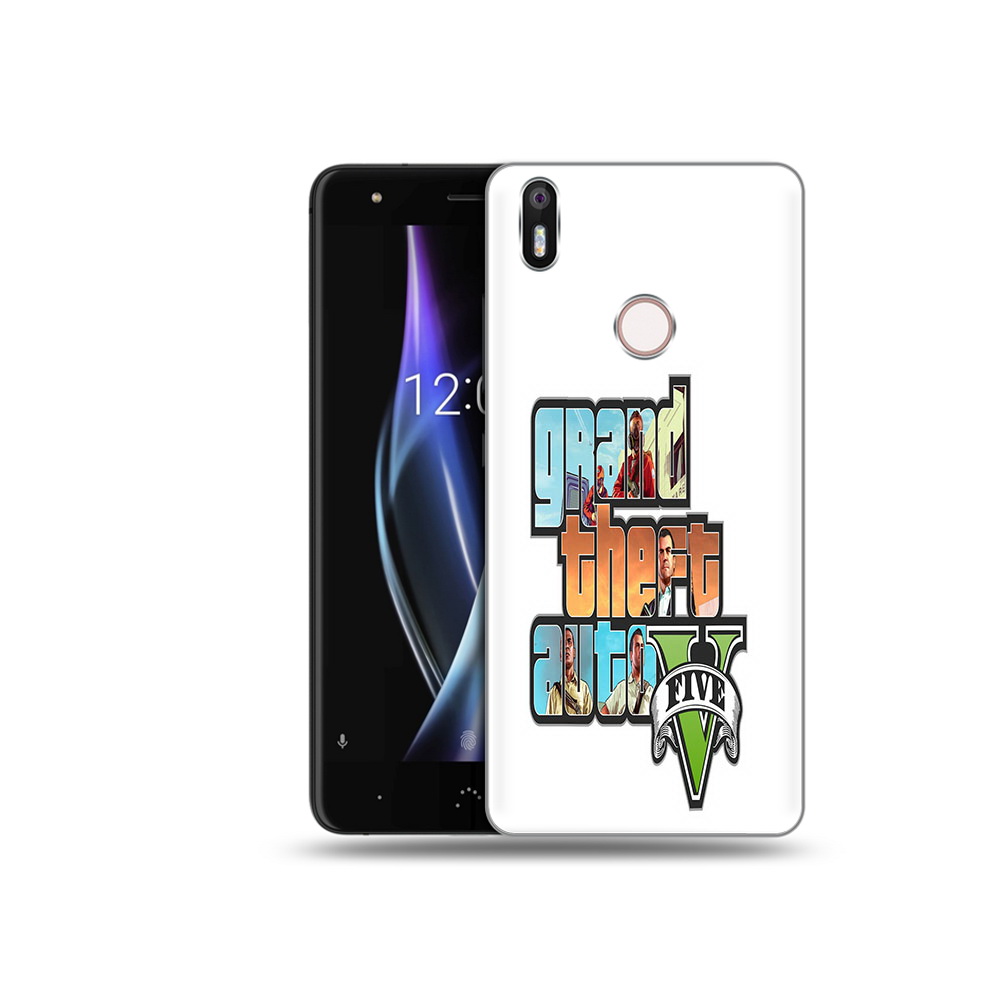

Чехол MyPads Tocco для BQ Aquaris X игра гта, Прозрачный, Tocco