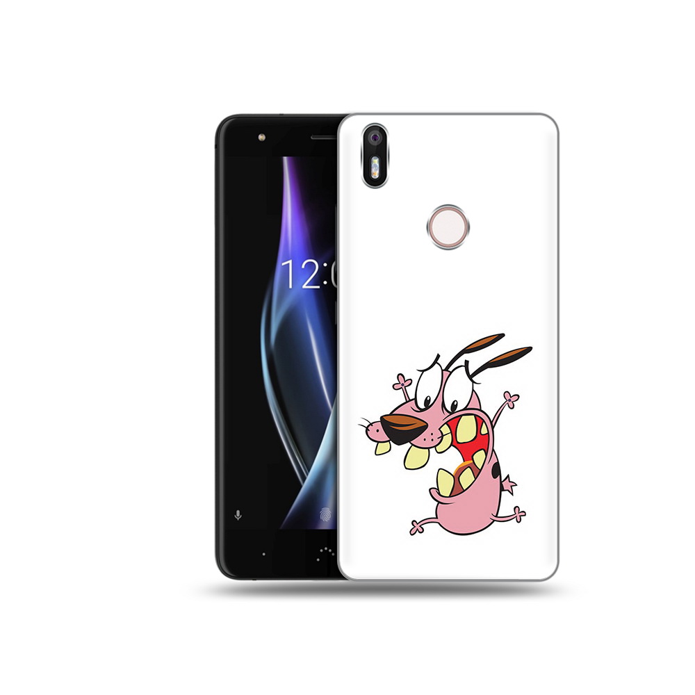 

Чехол MyPads Tocco для BQ Aquaris X зубастый бобик, Прозрачный, Tocco